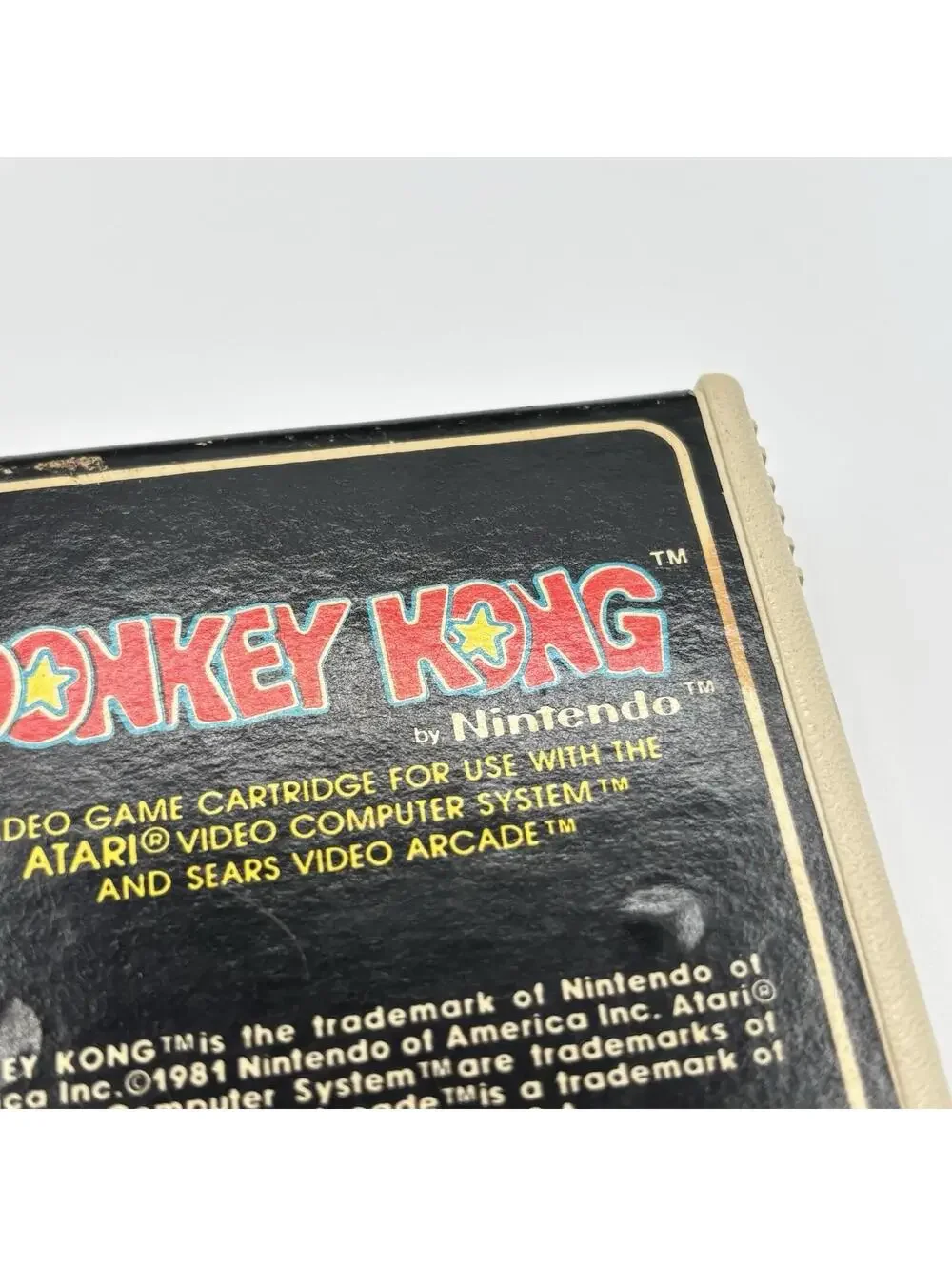 Atari 2600 Donkey Kong Coleco Cartridge Tested Working 1982